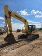 Used Excavator in yard